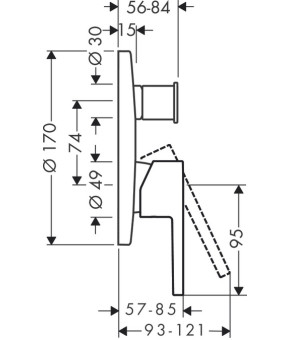 Смеситель Axor Starck 10427000