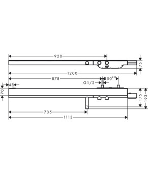 Смеситель Axor Thermostatic 45421000