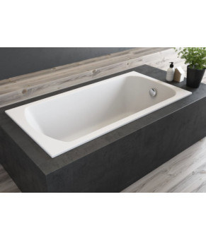 Ванна прямокутна 180x80 см Polimat Classic Slim 00439