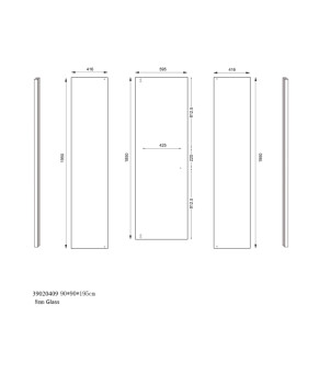 Душевая кабина ASIGNATURA Turia 90x90 39020409