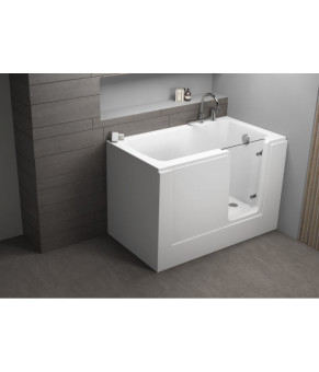 Ванна прямоугольная 135x75 см Polimat PERE 00100 (белый)