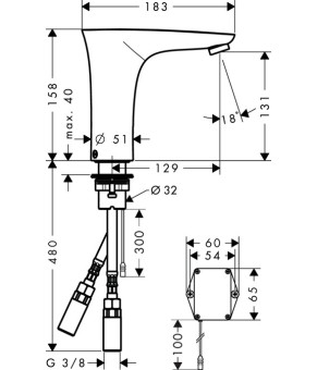 Смеситель Hansgrohe PuraVida 15170400