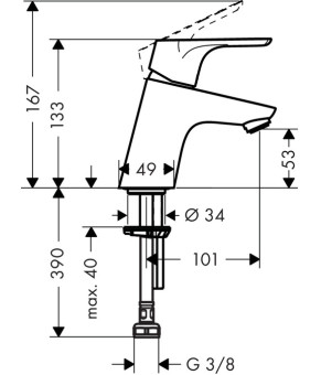 Кран Hansgrohe Focus 31130000