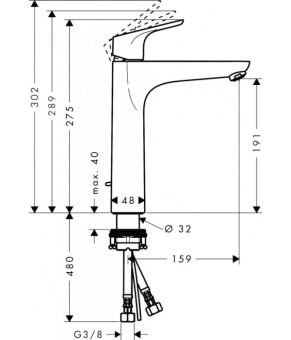 Смеситель Hansgrohe Focus 31658000