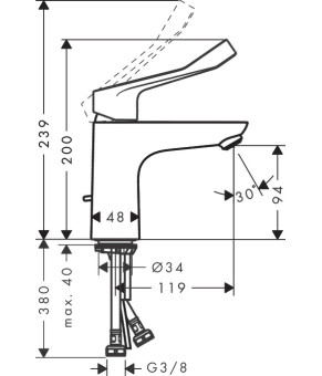 Смеситель Hansgrohe Focus 31911000