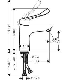 Смеситель Hansgrohe Focus 31915000