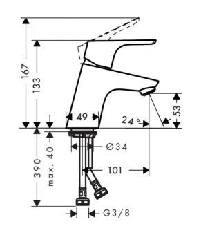 Смеситель Hansgrohe Focus 31952000