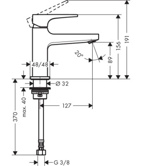 Кран Hansgrohe Metropol 32501000