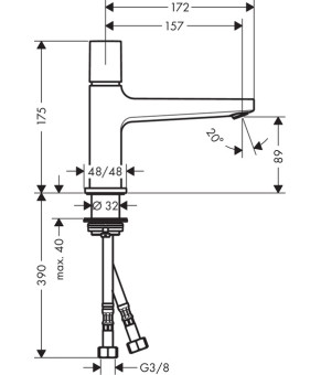 Смеситель Hansgrohe Metropol 32570000