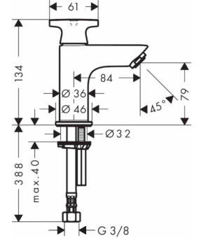 Кран Hansgrohe Logis 71135000