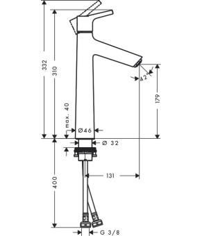 Смеситель Hansgrohe Talis S 72032000