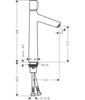 Смеситель Hansgrohe Talis Select S 72045000