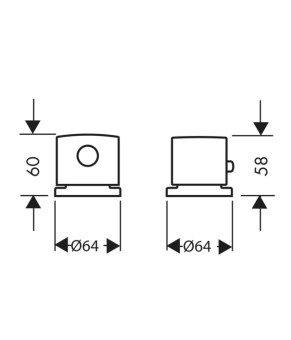 Смеситель Axor Uno 38480930