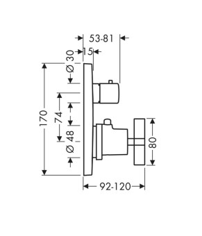 Смеситель Axor Citterio 39705000