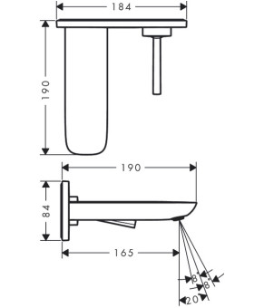 Смеситель Hansgrohe PuraVida 15084400
