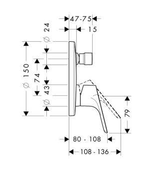 Смеситель Hansgrohe Focus 31946000