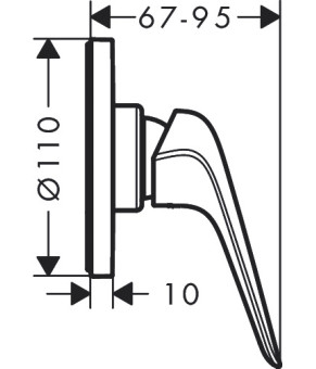 Смеситель Hansgrohe Novus 71063000