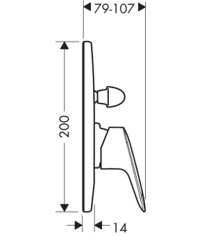 Смеситель Hansgrohe Logis 71406000