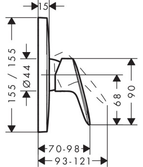 Смеситель Hansgrohe Logis 71605000