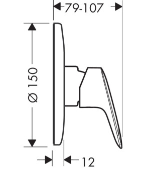 Смеситель Hansgrohe Logis 71606000
