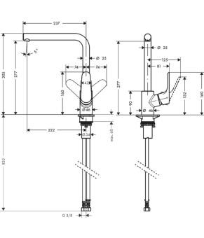 Смеситель Hansgrohe Focus 31827000