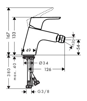 Смеситель Hansgrohe Focus 31922000