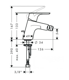 Смеситель Hansgrohe Focus 31928000