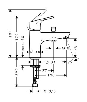 Смеситель Hansgrohe Focus 31930000