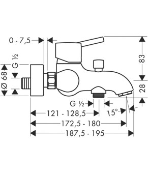 Смеситель Hansgrohe Talis S 32420000