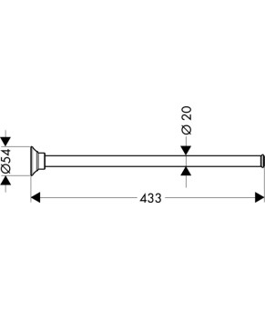 Держатель полотенец Axor Montreux 42020000