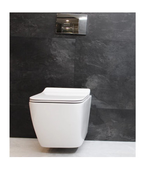 Унитаз DUSEL CUBIS подвесной DWHT10201030R с сиденьем Soft Close дюропласт