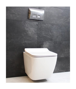 Унитаз DUSEL CUBIS подвесной DWHT10201030R с сиденьем Soft Close дюропласт