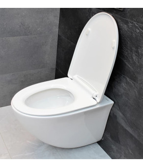 Унітаз DUSEL SENTIA підвісний DWHT10201630R з сидінням Soft Close дюропласт