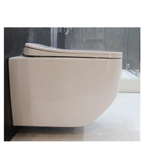 Унітаз DUSEL LUNAR підвісний DWHT10201530R з сидінням Soft Close дюропласт
