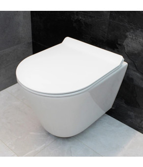 Унитаз DUSEL AREZ подвесной DWHT10210230R с сиденьем Soft Close дюропласт