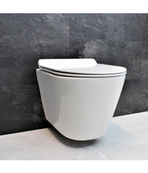 Унитаз DUSEL AREZ подвесной DWHT10210230R с сиденьем Soft Close дюропласт