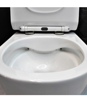 Унитаз DUSEL AREZ подвесной DWHT10210230R с сиденьем Soft Close дюропласт