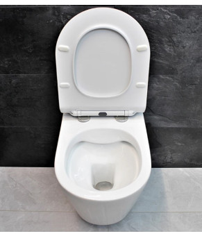 Унитаз DUSEL AREZ подвесной DWHT10210230R с сиденьем Soft Close дюропласт