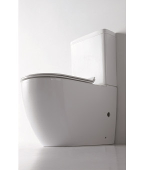 Унітаз-компакт DUSEL ARTI DTPT10210430R з бачком і сидінням Soft Close дюропласт