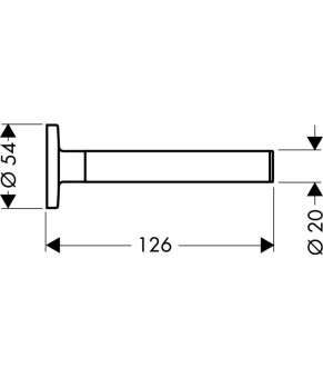 Держатель туалетной бумаги Axor Uno 41528820