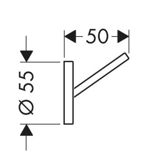 Крючок Axor Starck 40837000