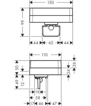 Дозатор Axor Universal 42819350