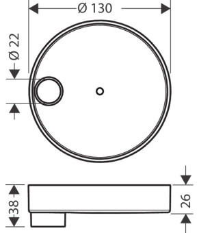 Мыльница Hansgrohe Cassetta 28679000