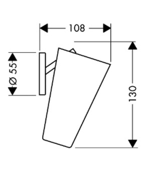 Стакан Axor Starck 40834000