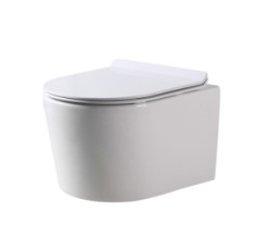купити недорого Унитаз DUSEL AREZ подвесной DWHT10210230R с сиденьем Soft Close дюропласт