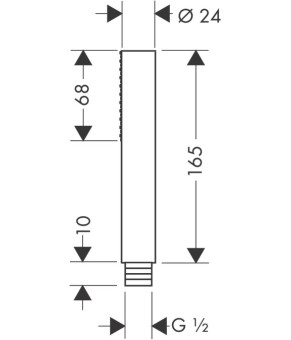 Ручной душ Axor Starck 10531000