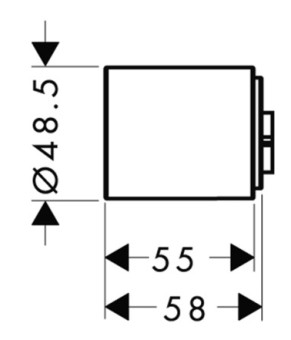 Удлинение Axor Starck 10790000