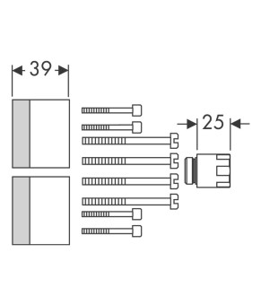 Удлинение Axor 13594000