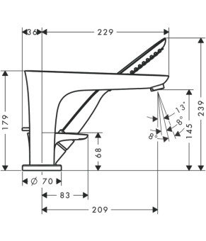 Смеситель Hansgrohe PuraVida 15432400