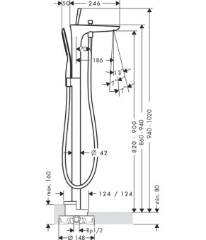 Смеситель Hansgrohe PuraVida 15473400